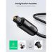 Кабель мультимедийный Optical Toslink 1.5m AV122 black UGREEN (70891)