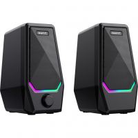 Акустична система Havit SK768 USB RGB Black (6939119042585)