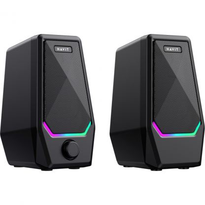 Акустична система Havit SK768 USB RGB Black (6939119042585)