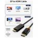 Кабель мультимедийный DisplayPort M to HDMI M 1.8m V1.2 4K60Hz Cabletime (CA915316)