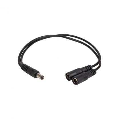 Кабель живлення DC M to 2xDC F 5.5x2.1mm PowerPlant (CA914890)