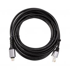 Дата кабель USB-C to RJ45 Ethernet 5.0m PowerPlant (CA914944)