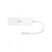 Концентратор J5create USB-C 6-in-1 2xUSB 3.1 + USB-C PD + HDMI + SD/TF + 3.5mm white (JCD373-N)