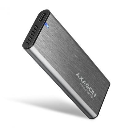Кишеня зовнішня AXAGON USB-C 3.2 Gen 2 metal box for M.2 NVMe & SATA SSD SuperSpeed (EEM2-SG2)