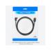Кабель мультимедийный HDMI M to HDMI M 1.0m 90° corner black Vention (AAQBF)