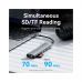 Концентратор Vention USB-C 7-in-1 USB-C PD + USB 3.2 + USB 3.0 + USB 2.0 + RJ45 + SD/TF + HDMI 0.15m (TGUHB)