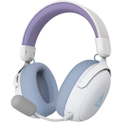 Наушники Ajazz AHM08 MAX 3-Mode White/Purple (AHM08-MAX-PWB)