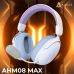 Наушники Ajazz AHM08 MAX 3-Mode White/Purple (AHM08-MAX-PWB)