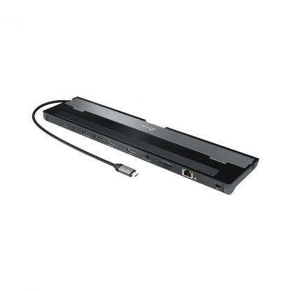 Порт-репликатор J5create Dock-Station USB-C 10-in-1 (HDMI/PD/USB-A/USB-C/LAN/картридер/audio) (JCD542-N)