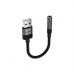 Переходник USB AM to 3.5mm F 0.15m black Acefast (6974316285298)