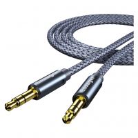 Кабель мультимедійний 3.5mm M to 3.5mm M 1.2m gray Essager (EYP35-DY0G)