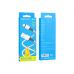 Дата кабель USB 2.0 AM to Lightning silicone BX83 white BOROFONE (6974443386363)