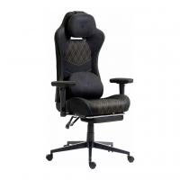 Кресло игровое GT Racer X-2407 Black/Orange (X-2407 Fabric Black/Orange)