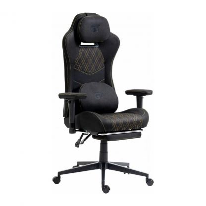 Кресло игровое GT Racer X-2407 Black/Orange (X-2407 Fabric Black/Orange)
