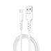 Дата кабель USB 2.0 AM to USB-C 1.0m 3A white Grand-X (PC-05W)