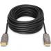 Кабель мультимедійний HDMI M to HDMI M 20m 8K AOC hybrid-fiber black Digitus (AK-330126-200-S)