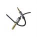 Кабель мультимедийный 3.5mm M to 6.5mm M 1.2m Essager (EYPMM-XL0G-P)