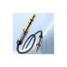 Кабель мультимедийный 3.5mm M to 6.5mm M 1.2m Essager (EYPMM-XL0G-P)