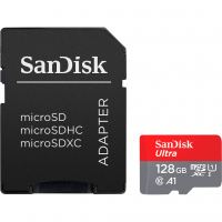 Карта памяти SanDisk 128GB microSD class 10 UHS-I A1 Ultra (SDSQUAB-128G-GN6IA)