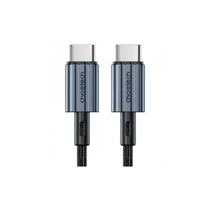 Дата кабель USB-C to USB-C 1.2m 60W braided black Choetech (XCC-1014)
