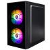 Корпус для ПК 1stPlayer X1-BK-3F1-PS-600FK-EU