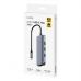 Концентратор Cudy USB-C 6-in-1 1xHDMI 4K + 1xUSB-C + 1xUSB 3.0 5Gbps + 2xUSB 2.0 (UH606)