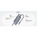 Концентратор Cudy USB-C 6-in-1 1xHDMI 4K + 1xUSB-C + 1xUSB 3.0 5Gbps + 2xUSB 2.0 (UH606)