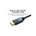 Кабель мультимедійний USB-C to 3.5mm M 1.0m black Vention (BGABF)