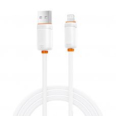 Дата кабель USB 2.0 AM to Lightning 1.0m 3A white XO (XO-CB-300UL-WH)