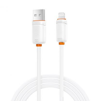 Дата кабель USB 2.0 AM to Lightning 1.0m 3A white XO (XO-CB-300UL-WH)