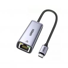 Переходник USB-C to RJ45 Ethernet 1000Mbps gray Ugreen (40322)
