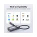 Переходник USB-C to RJ45 Ethernet 1000Mbps gray Ugreen (40322)
