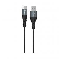 Дата кабель USB 2.0 AM to USB-C 1.0m X38 Cool black HOCO (6931474710567)