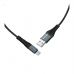 Дата кабель USB 2.0 AM to USB-C 1.0m X38 Cool black HOCO (6931474710567)