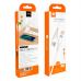 Дата кабель USB 2.0 AM to Micro 5P 1.0m 2.4A X196 white WUW (6972573335572)