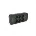 Мережевий фільтр живлення Voltronic F06U, 6 роз EU, 4USB Black (F06U-Black)
