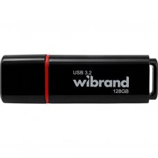 USB флеш накопичувач Wibrand 128GB Scarab Black USB 3.2 (WI3.2/SC128P11B)