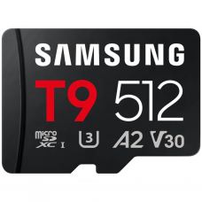 Карта пам'яті Samsung 512GB microSDXC class 10 UHS-I U3 V30 A2 T9 (MB-MH512T/WW)