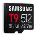 Карта пам'яті Samsung 512GB microSDXC class 10 UHS-I U3 V30 A2 T9 (MB-MH512T/WW)