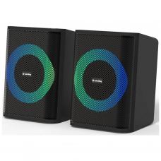 Акустическая система ColorWay PulseRing 2.0 RGB USB Black (CW-SPU04BK)