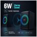 Акустическая система ColorWay PulseRing 2.0 RGB USB Black (CW-SPU04BK)