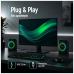 Акустическая система ColorWay PulseRing 2.0 RGB USB Black (CW-SPU04BK)