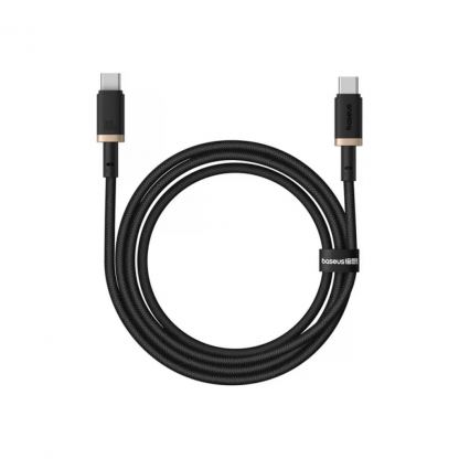 Дата кабель USB-C to USB-C 1.0m 100W gold/black Baseus (P10377803U01-00)
