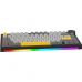Клавіатура Ajazz AK820 V2 Coconut Flake Switch Wireless/Bluetooth/USB UA Black/Gray/Yellow (AK820-V2-CF-BGY)