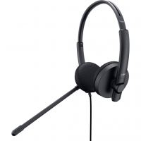 Наушники Dell WH1022 Stereo Headset Black (520-AAVV)