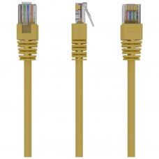 Патч-корд 0.5м, UTP, cat.5e, CCA, yellow Cablexpert (PP12-0.5M/Y)