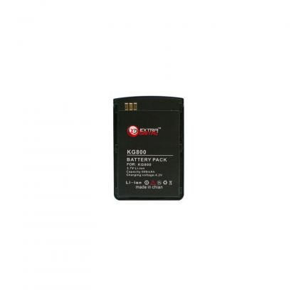 Акумуляторна батарея для телефону Extradigital LG KG800 (1050 mAh) (DV00DV6044)