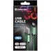 Дата кабель USB 2.0 AM to Type-C 1.0m USB09-03T PRO green Defender (87816)