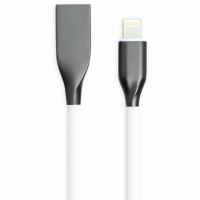 Дата кабель USB 2.0 AM to Lightning 2.0m white PowerPlant (CA910755)