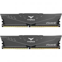 Модуль памяти для компьютера DDR4 16GB (2x8GB) 3200 MHz T-Force Vulcan Z Gray Team (TLZGD416G3200HC16CDC01)